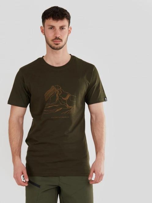 Fundango Legend T-shirt for men in oliv 2