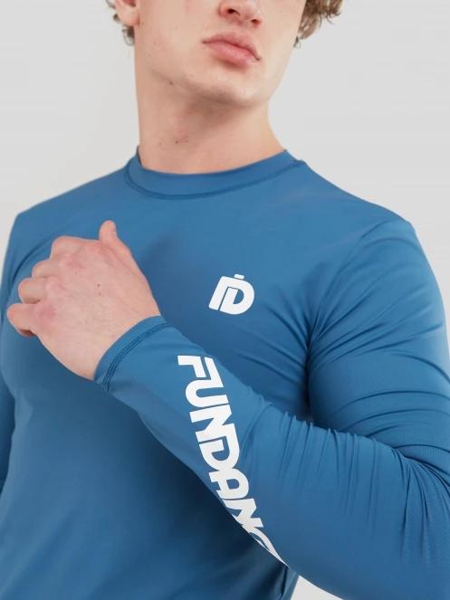 Fundango Manado Long Rashguard for men in dark blue 5