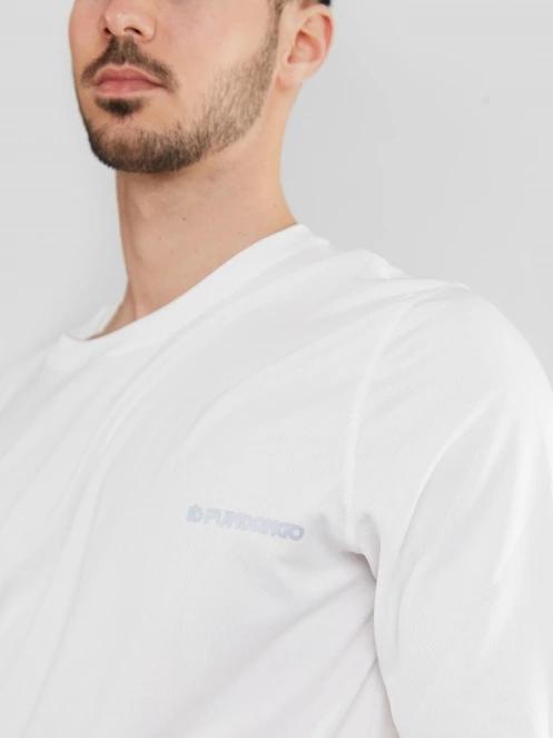 Fundango Maurice Long Rashguard for men in white 6