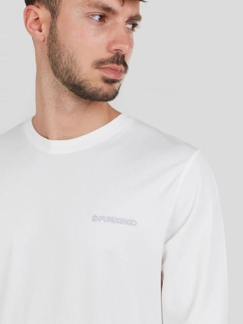 Fundango Maurice Long Rashguard for men in white 7