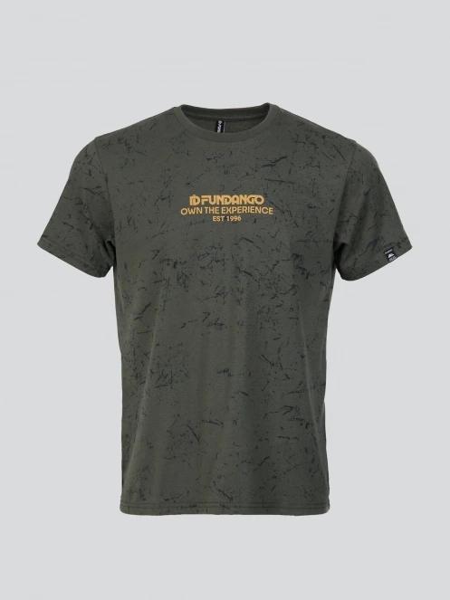 Fundango Theory T-shirt for men in oliv 7
