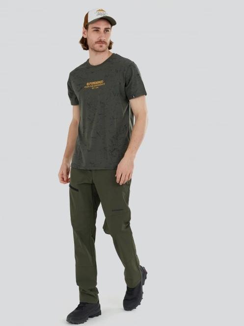 Fundango Theory T-shirt for men in oliv 4