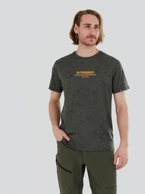 Fundango Theory T-shirt for men in oliv 5