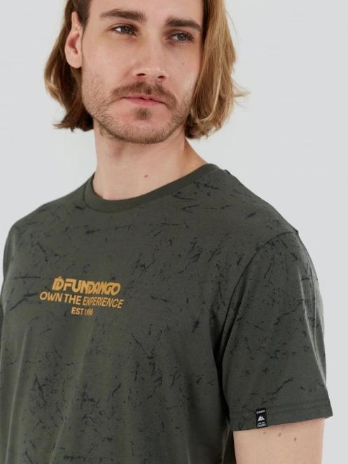 Fundango Theory T-shirt for men in oliv 6