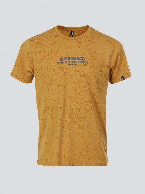 Fundango Theory T-shirt for men in yellow 7