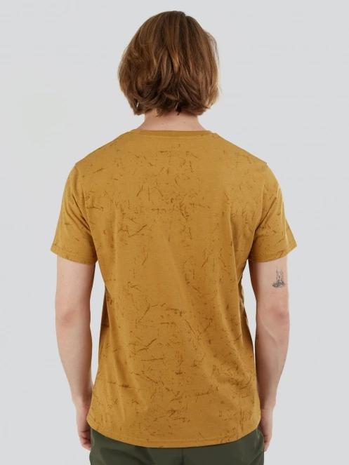 Fundango Theory T-shirt for men in yellow 4
