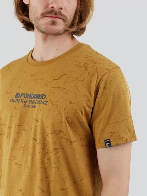 Fundango Theory T-shirt for men in yellow 6