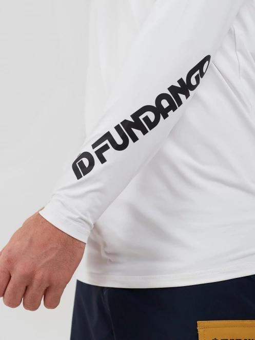 Fundango Manado Long II Rashguard for men in white 7