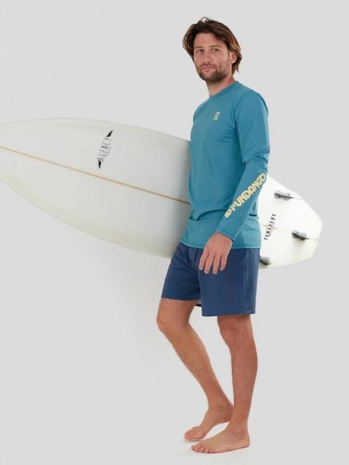 Fundango Manado Long II Rashguard for men in green 4
