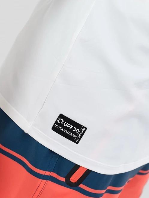 Fundango Manado Long III Rashguard for men in white 8