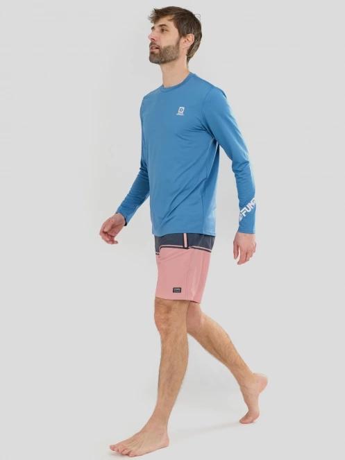 Fundango Manado Long III Rashguard for men in blue 4
