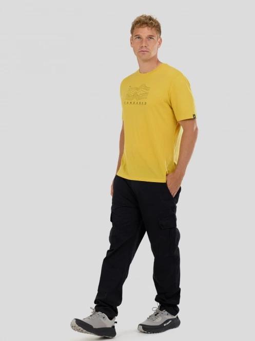 Fundango Wanaka Merino T-shirt for men in yellow 5