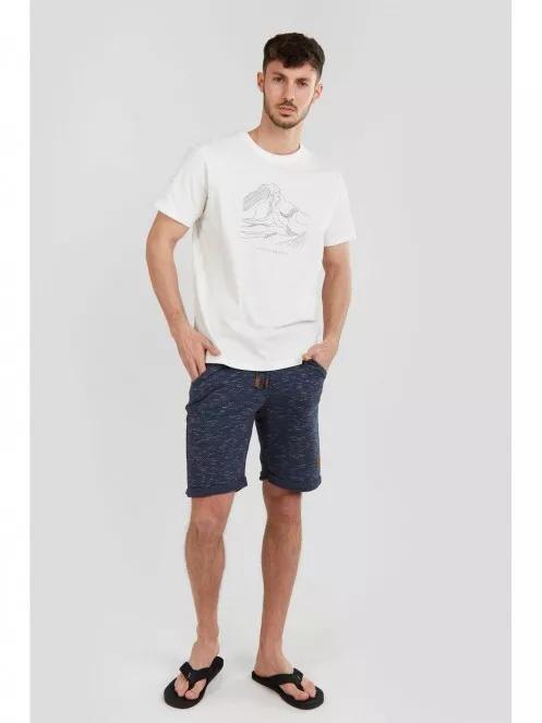 Fundango Basic T Logo-1 T-shirt for men in white 5