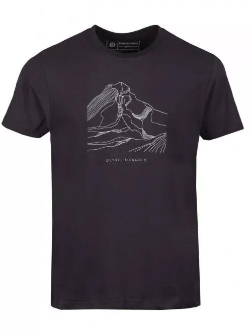 Fundango Basic T Logo-1 T-shirt for men in grey 5