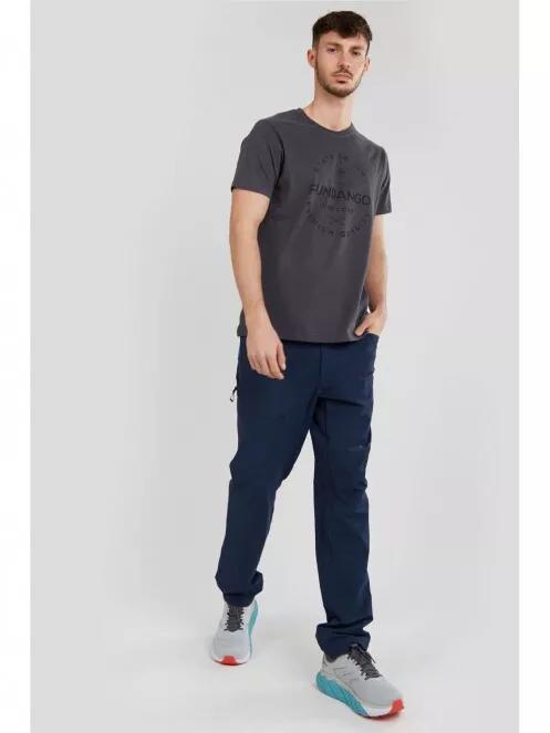 Fundango Basic T Logo-2 T-shirt for men in grey 5