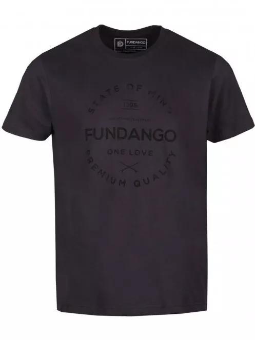 Fundango Basic T Logo-2 T-shirt for men in grey 6