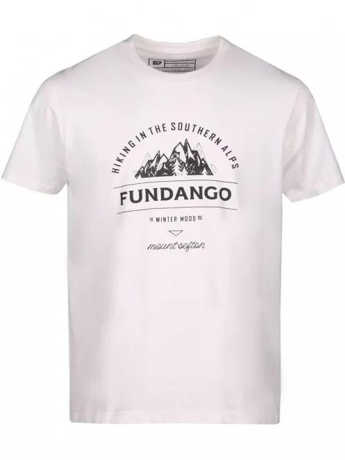 Fundango Basic T Logo-7 T-shirt for men in white 6