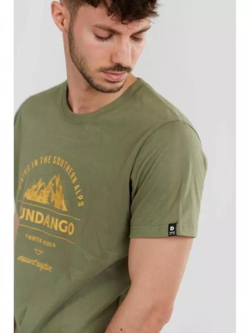 Fundango Basic T Logo-7 T-shirt for men in oliv 4