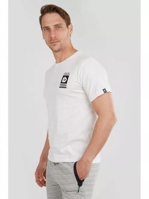 Fundango Basic T Logo-10 T-shirt for men in white 2