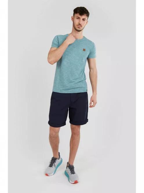 Fundango Jaggy Structured Tshirt for men in green 5