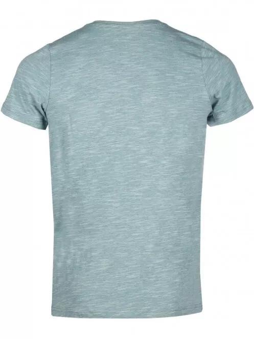 Fundango Jaggy Structured Tshirt for men in green 7