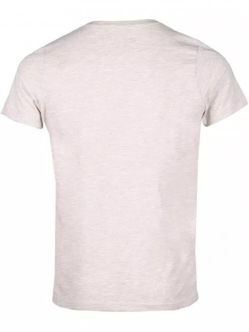Fundango Jaggy Structured Tshirt for men in sand 7