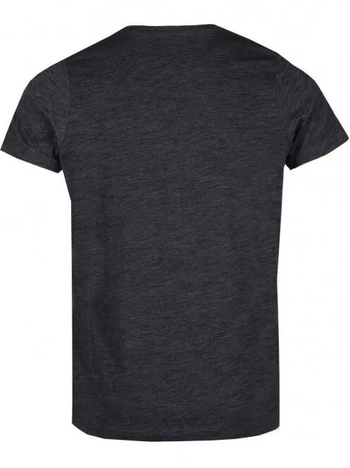 Fundango Jaggy Structured Tshirt for men in black 6