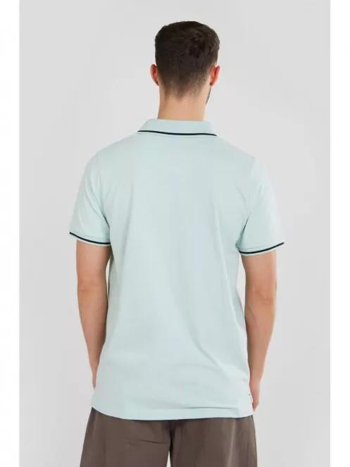 Fundango Incognito Poloshirt for men in green 3
