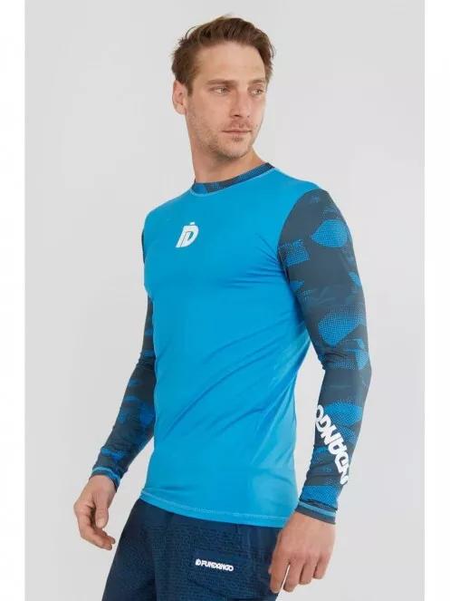 Fundango Manado Long Rashguard for men in blue 2