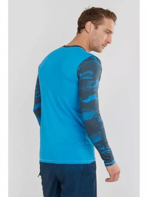Fundango Manado Long Rashguard for men in blue 3