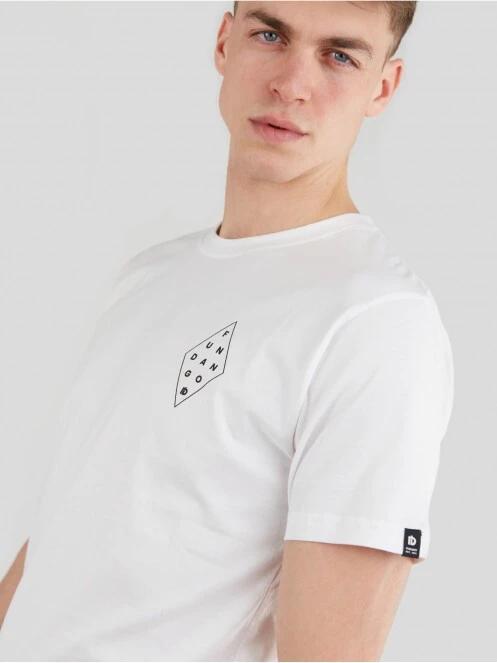 Fundango Basic - T Logo-1 T-shirt for men in white 5