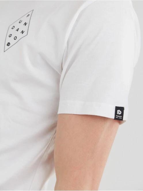 Fundango Basic - T Logo-1 T-shirt for men in white 6
