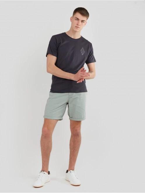 Fundango Basic - T Logo-1 T-shirt for men in grey 4