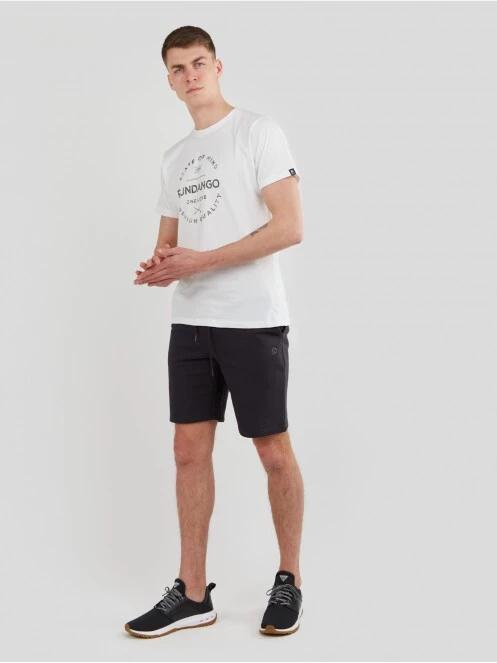 Fundango Basic - T Logo-4 T-shirt for men in white 4