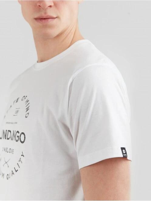 Fundango Basic - T Logo-4 T-shirt for men in white 5