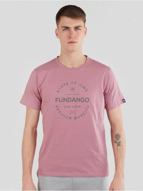 Fundango Basic - T Logo-4 T-shirt for men in purple 2