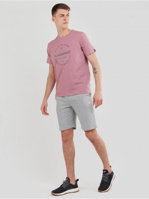 Fundango Basic - T Logo-4 T-shirt for men in purple 5