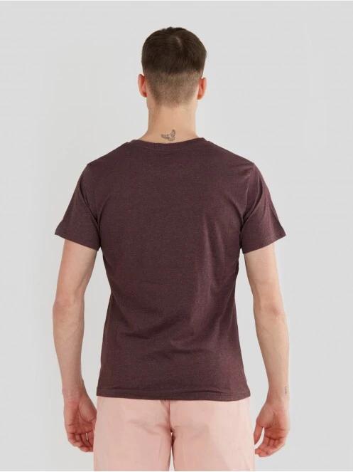 Fundango Basic - T Logo-4 T-shirt for men in red 3