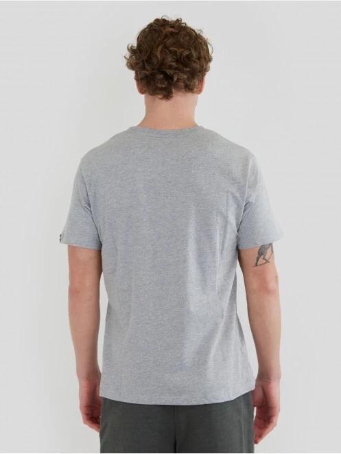 Fundango Basic - T Logo-4 T-shirt for men in grey 3