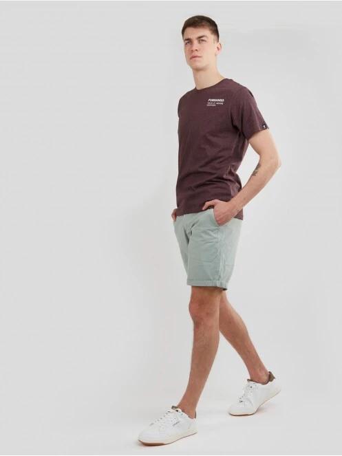 Fundango Basic - T Logo-7 T-shirt for men in red 4