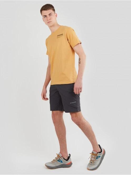 Fundango Basic - T Logo-7 T-shirt for men in yellow 4