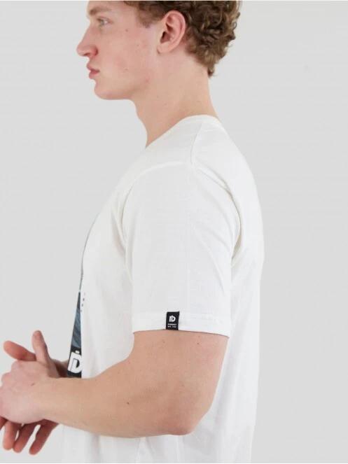 Fundango Basic - T Logo-10 T-shirt for men in white 5