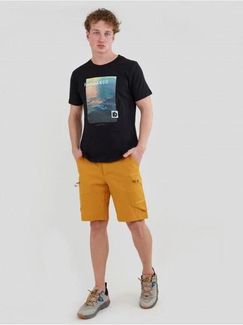 Fundango Basic - T Logo-10 T-shirt for men in black 4