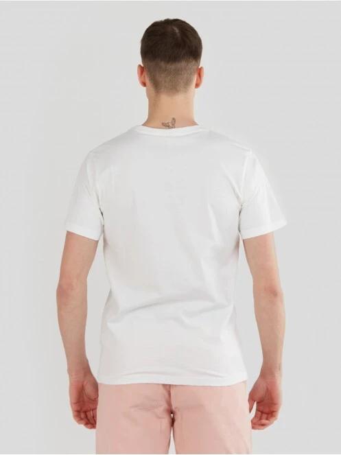 Fundango Basic - T Logo-11 T-shirt for men in white 3