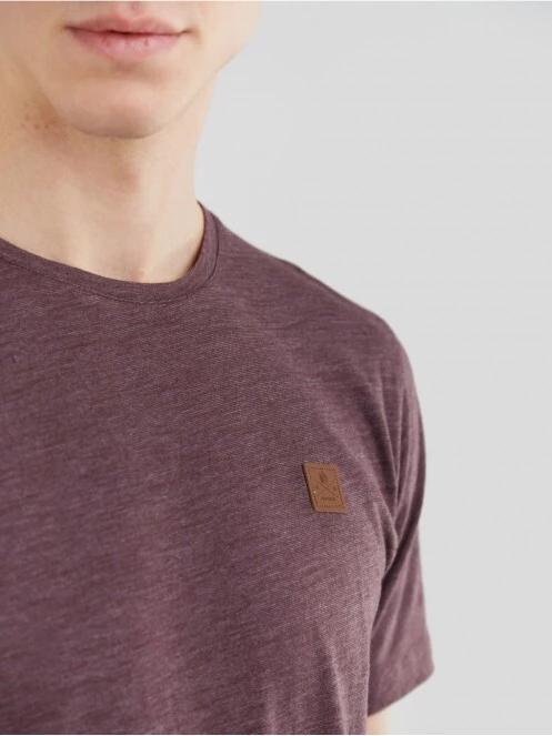 Fundango Jaggy Structured T-Shirt for men in red 5