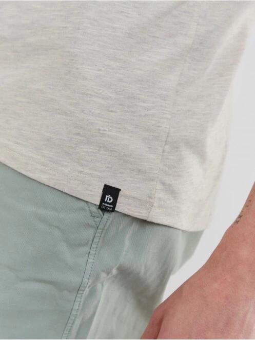 Fundango Jaggy Structured T-Shirt for men in sand 6