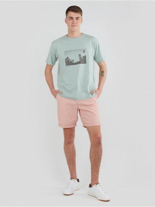 Fundango Talmer T-shirt for men in green 4