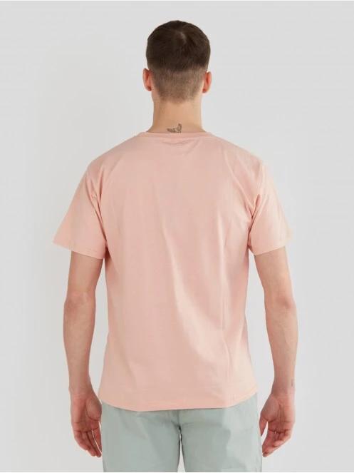 Fundango Talmer T-shirt for men in pink 3