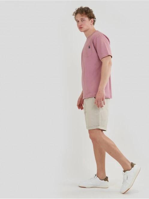 Fundango Talmer Pocket T-shirt for men in red 4