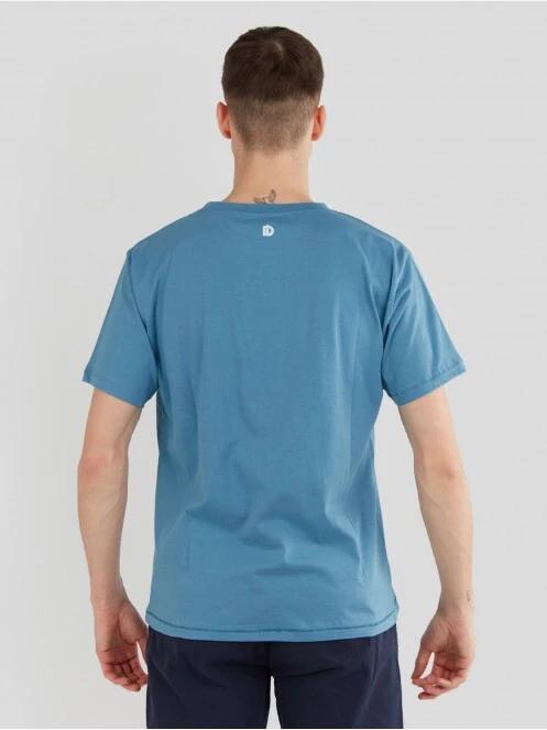 Fundango Talmer Pocket T-shirt for men in blue 3